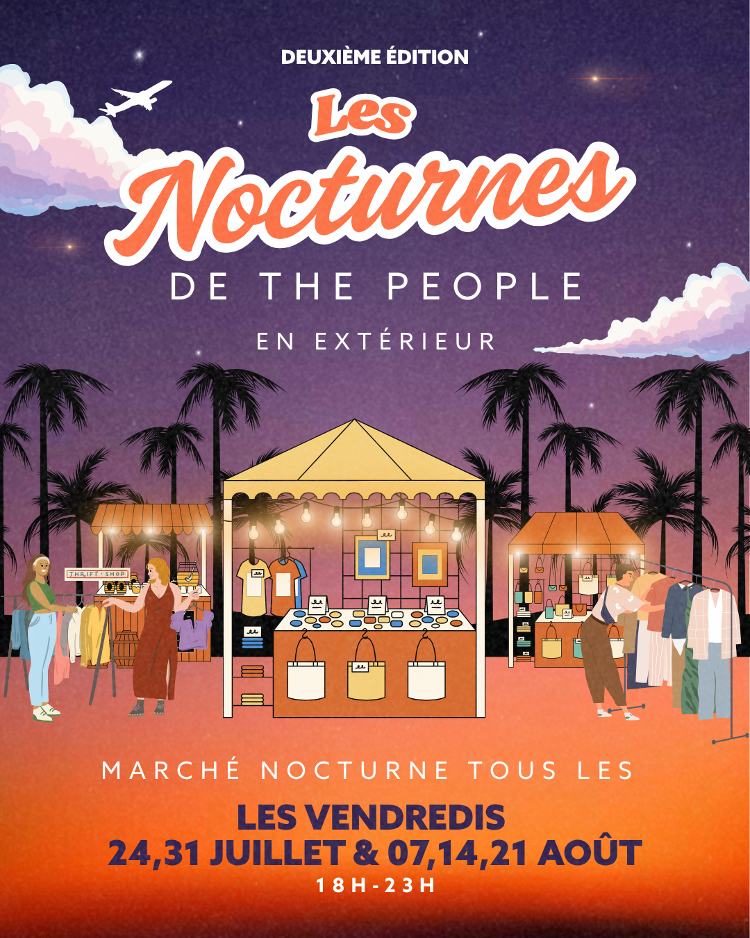 Les marchés nocturnes de The People