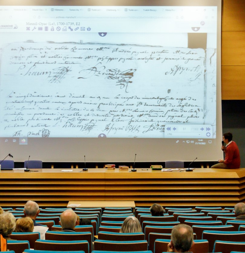 Atelier d'initiation à la paléographie