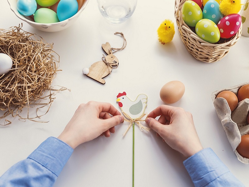 Animations autour de Pâques et chasse aux oeufs