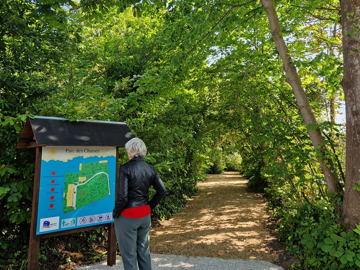 Parc des Chasses - Parcours d'orientation -, Langrune-sur-Mer