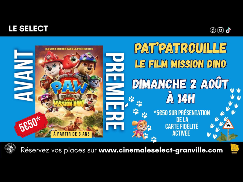 Avant-première : Pat'patrouille mission dino