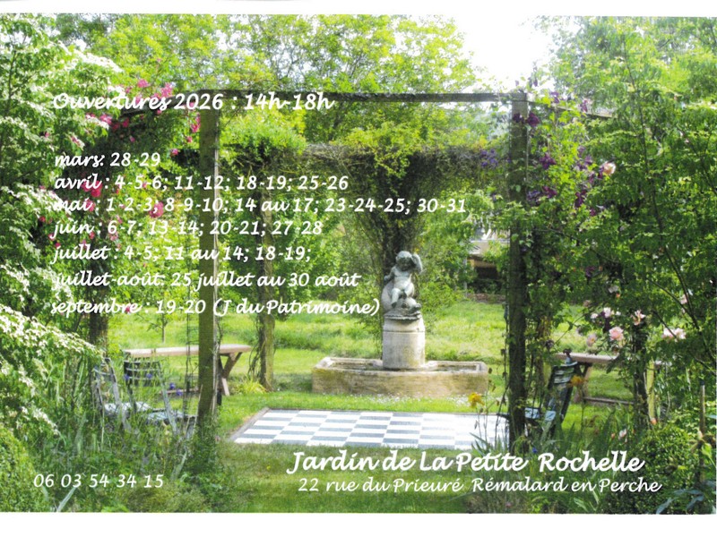 Ouverture du jardin de la Petite Rochelle