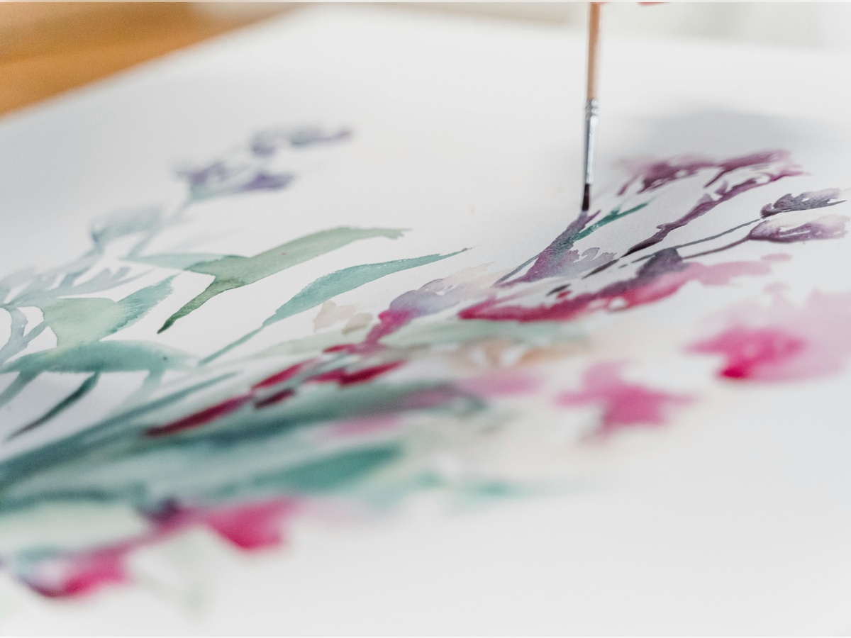Initiation aquarelle "Les ateliers d'Isa" — visuel événement