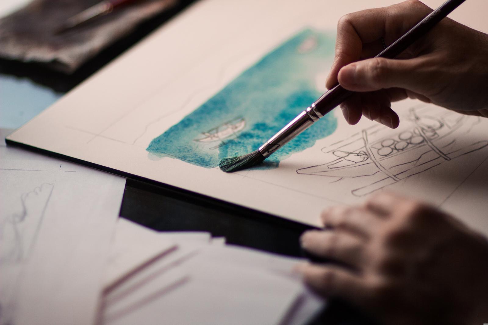 Atelier peinture — visuel événement