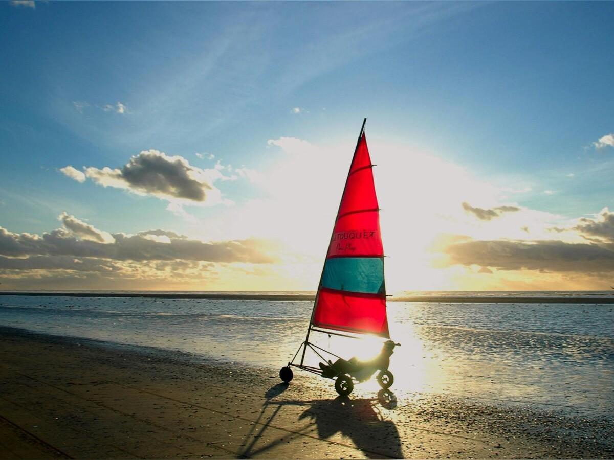 Nocturne en char à voile — visuel événement