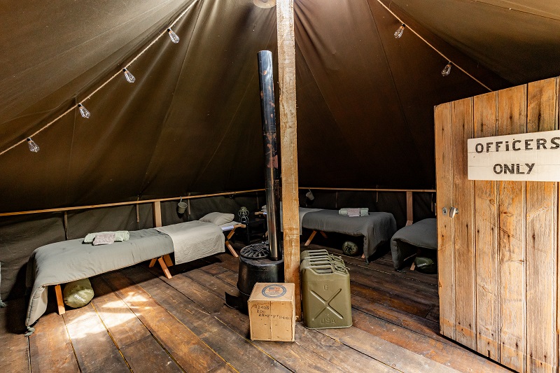 Hébergement insolite > The Field Camp, Picauville - photo 2