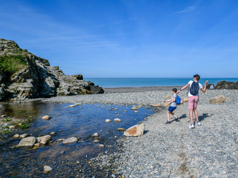 La vallée du Lude, Carolles