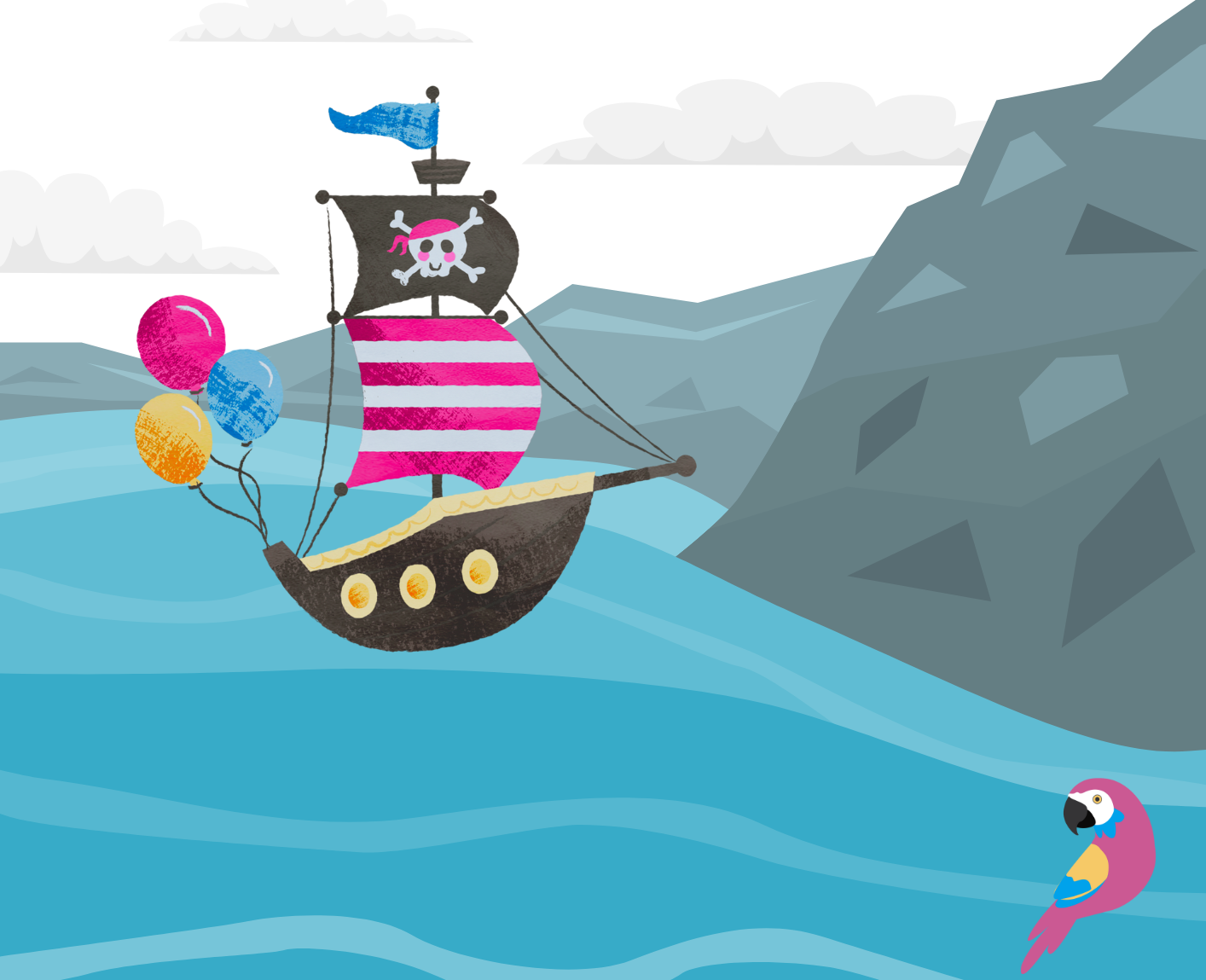 Histoires en famille - Le pirate des couleurs