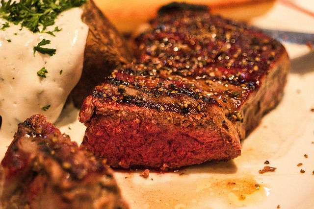 Repas : entrecôte-frites — visuel événement