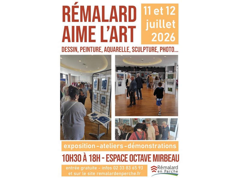 ANNULÉE - Rémalard aime l'art - 5ème édition