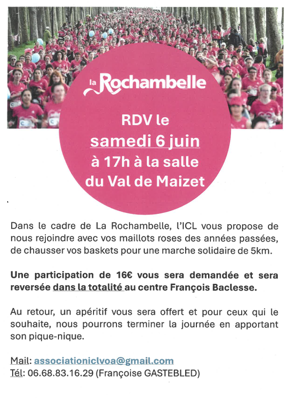 Marche Solidaire Rochambelle