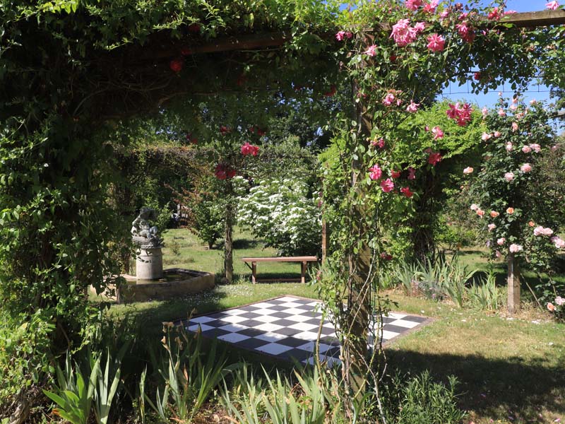 Jardin de La Petite Rochelle, Rémalard en Perche