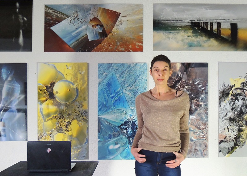 Artiste de la baie du Mont Saint-Michel