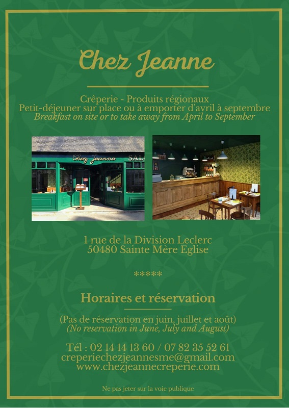Chez Jeanne, Sainte-Mère-Église