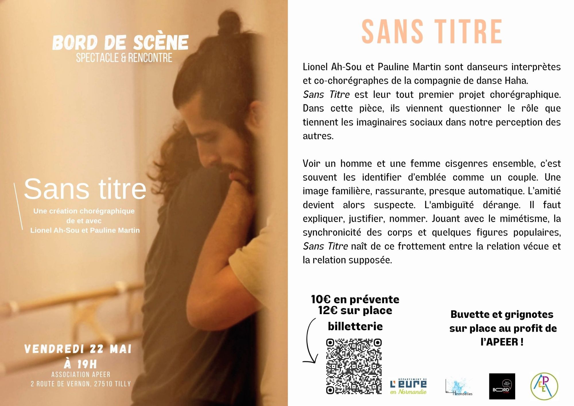 Spectacle et rencontre - Bord de scène : Sans Titre