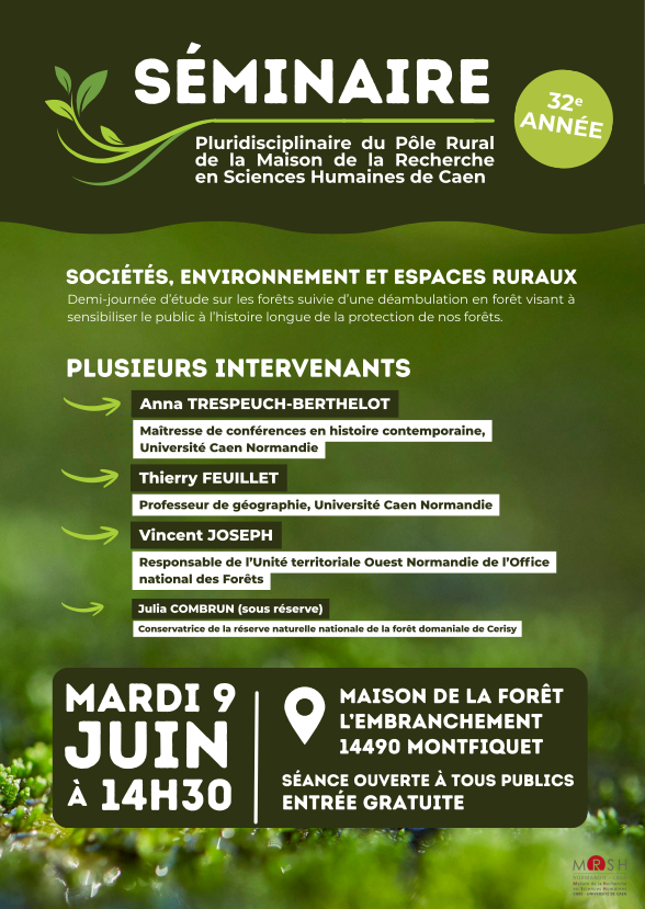 Séminaire pluridisciplinaire du pôle rural de la Maison de la Recherche en sciences humaines de Caen