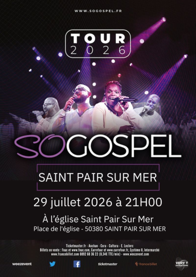 Concert So Gospel - Tournée 2026 — visuel événement