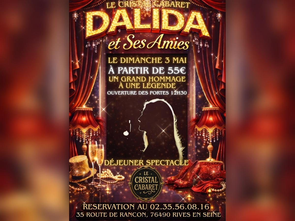 Dalida et ses amies au Cristal Cabaret