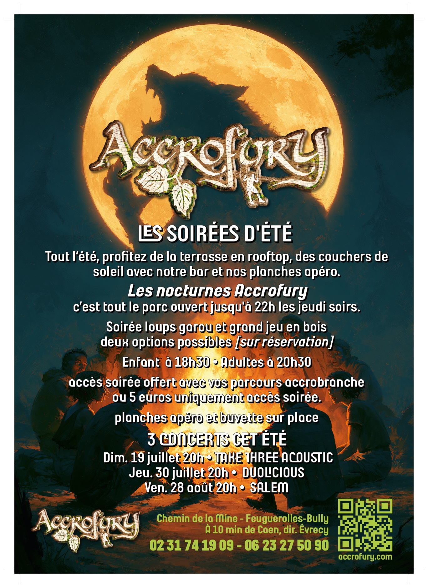 Soirées d'été à Accrofury