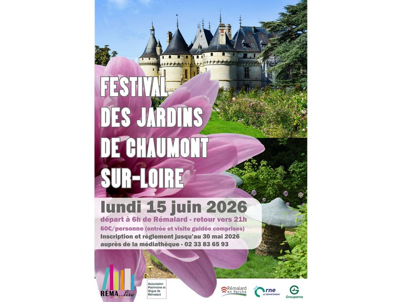 Sortie au Festival des jardins de Chaumont-sur-Loire