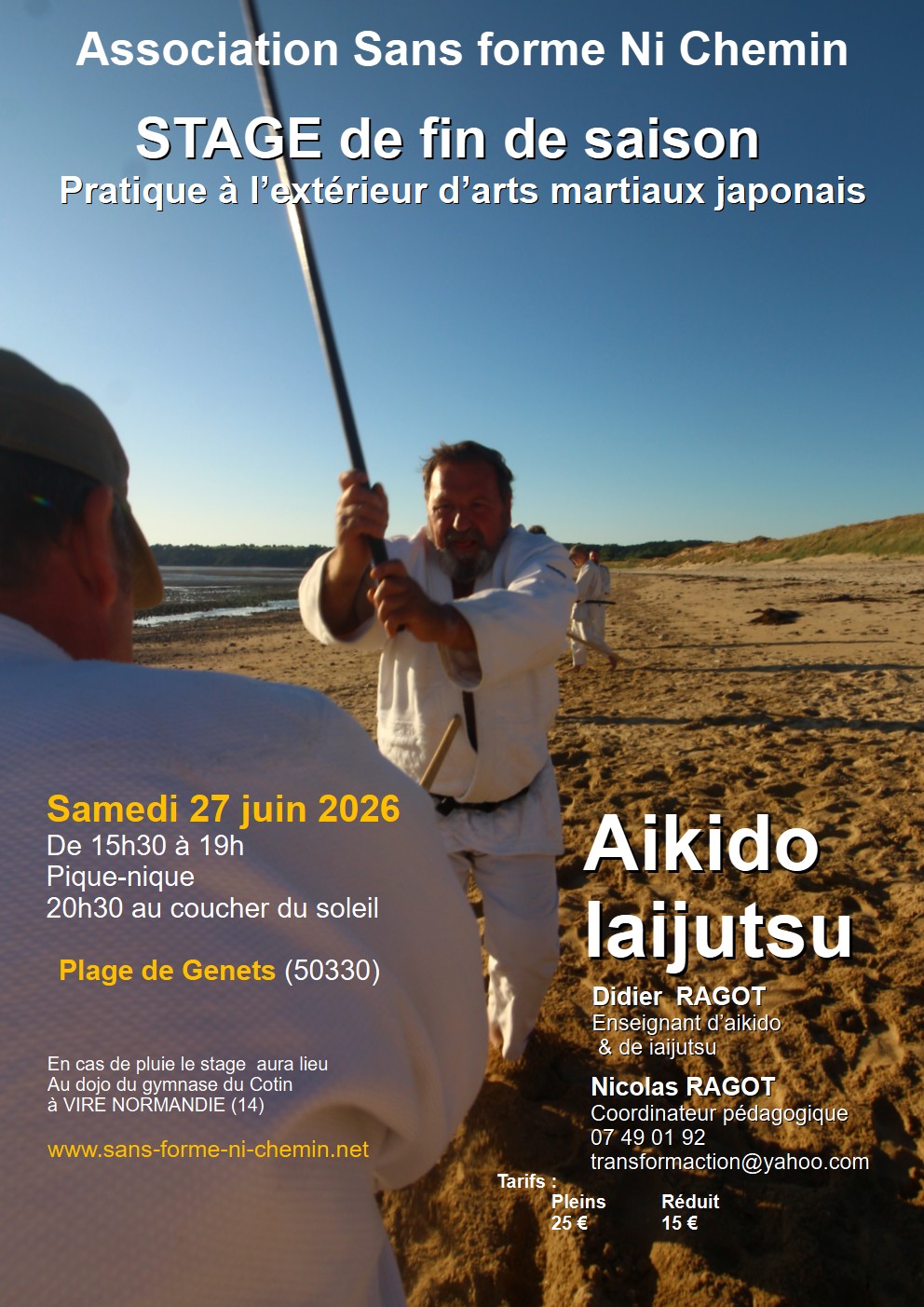 Stage de fin de saison - Arts martiaux traditionnels japonais — visuel événement