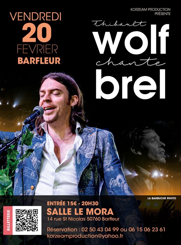 Thibault Wolf chante Brel