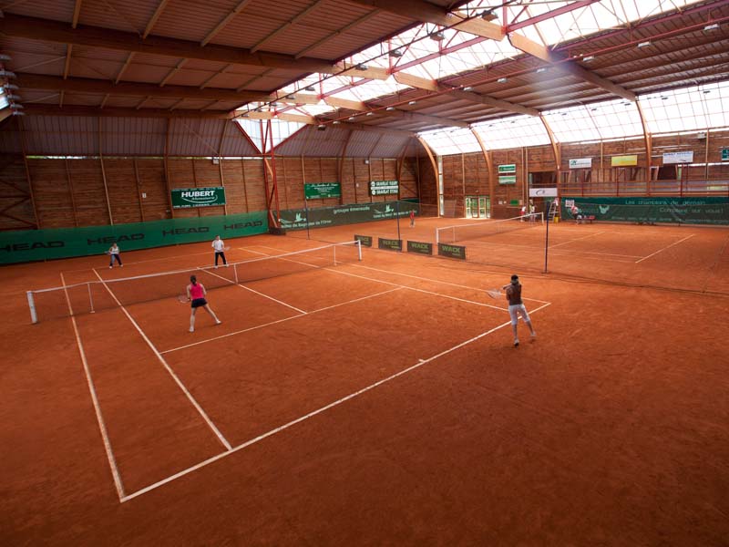 Complexe tennistique Maxime Merlin  France Normandie Orne Bagnoles de l'Orne Normandie 61140