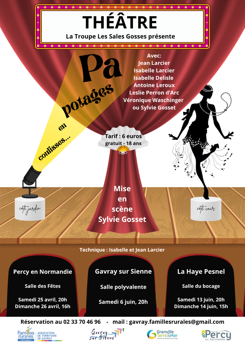 Théâtre - Papotages en coulisses