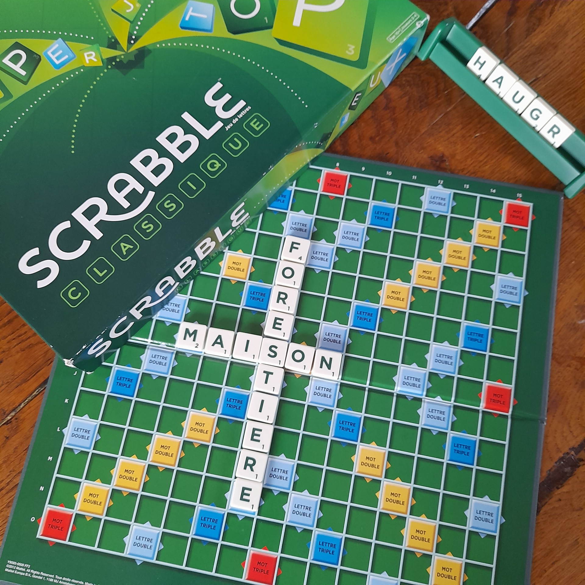 Scrabble classique à la maison forestière des Hogues
