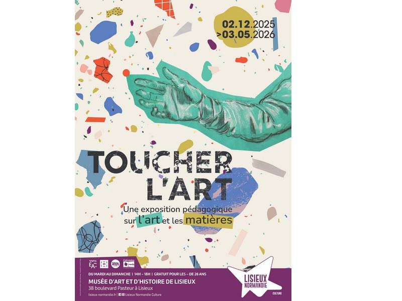 Toucher l'art: une exposition pédagogique sur l'art, les émotions et les matières