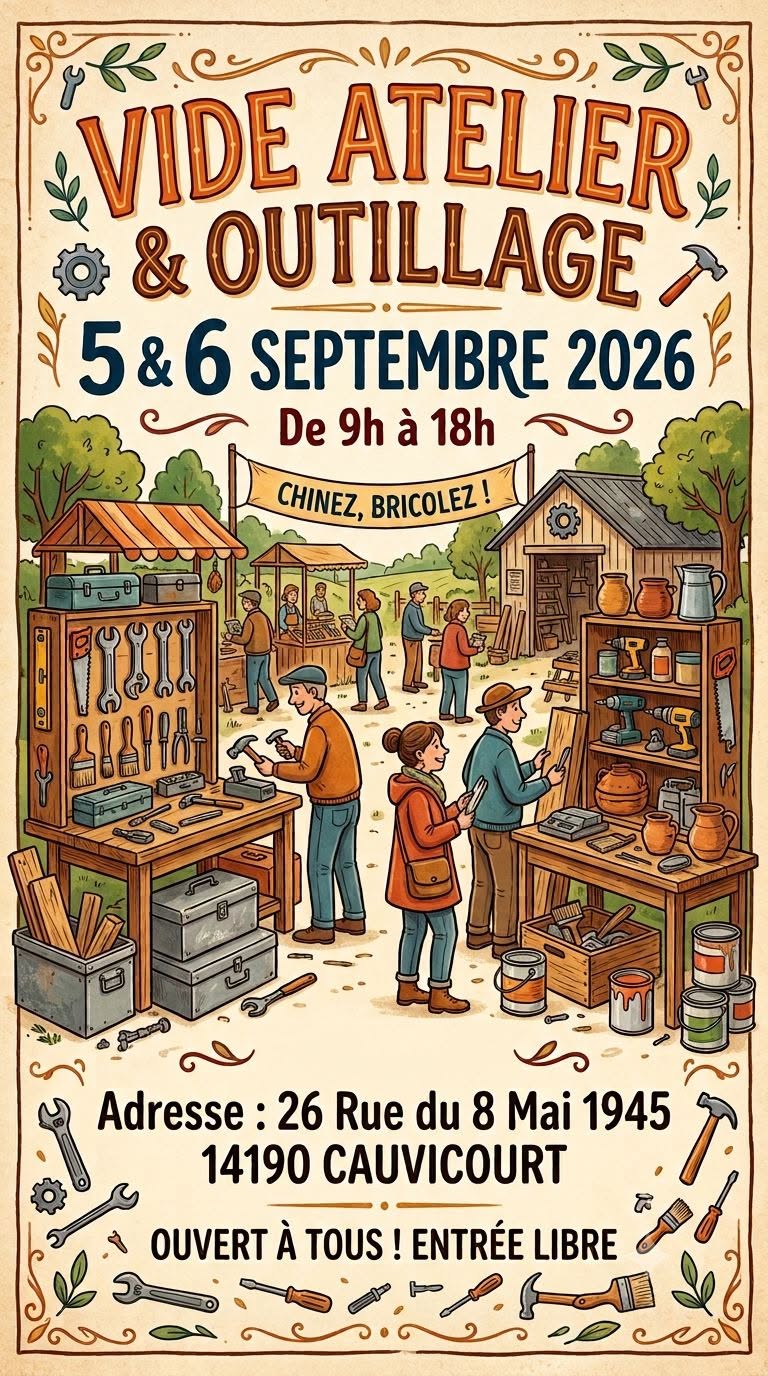 Vide atelier et outillage