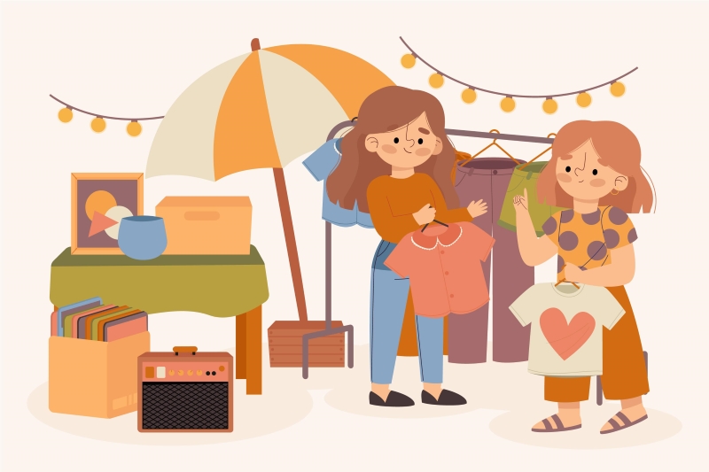 Brocante, vide-greniers