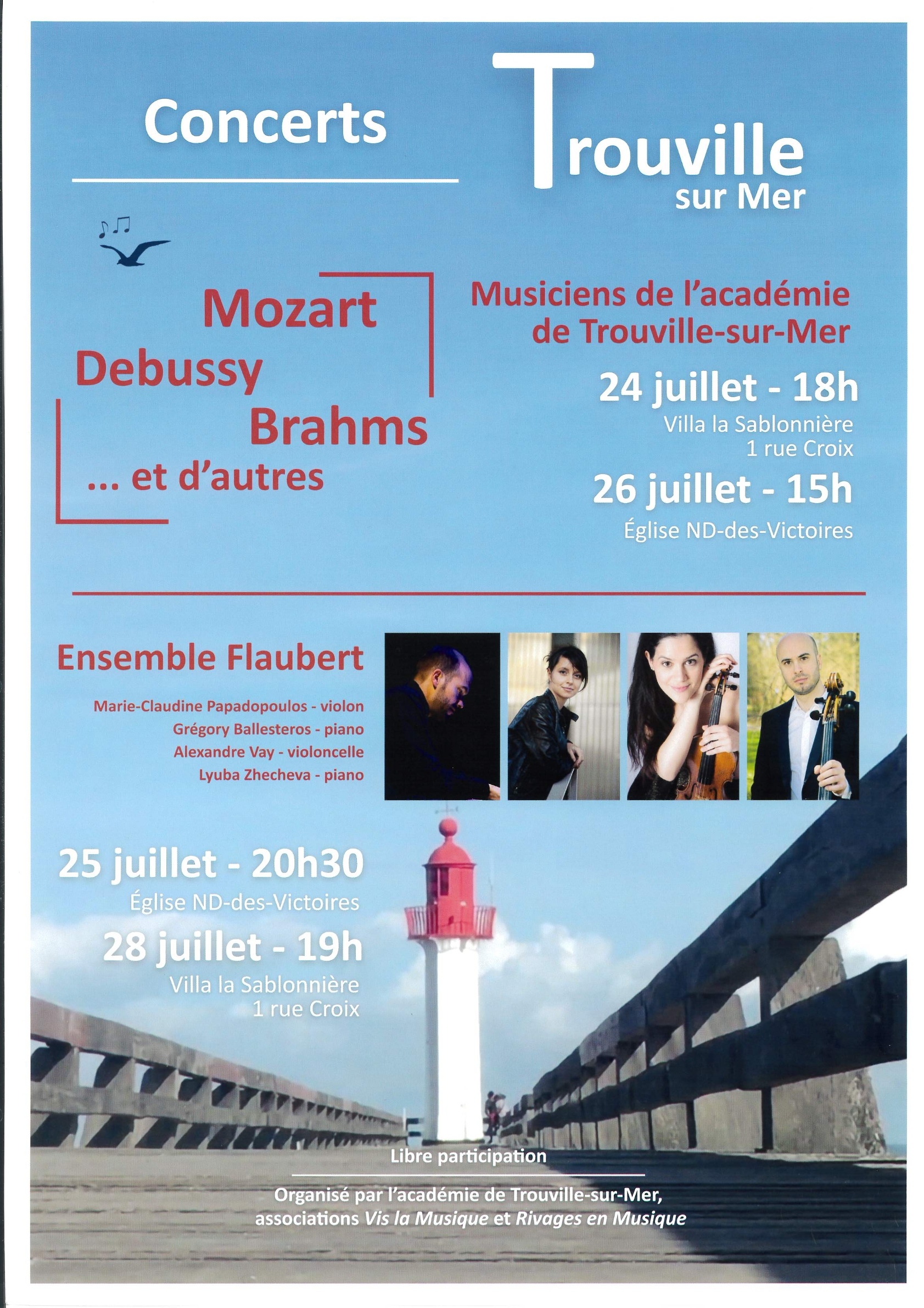Concerts de musique de chambre