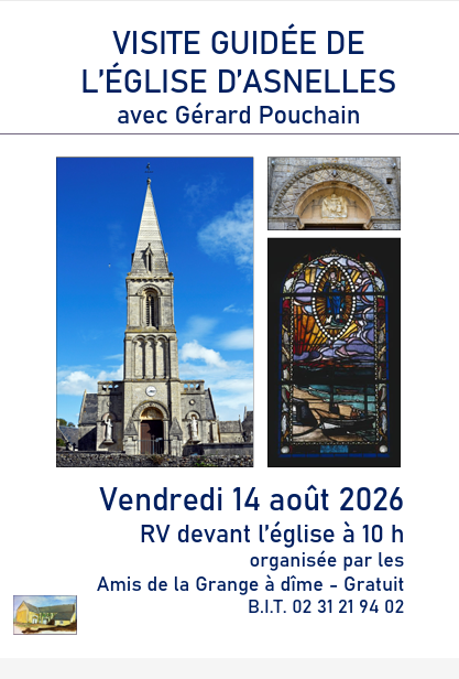 Visite guidée de l'église d'Asnelles