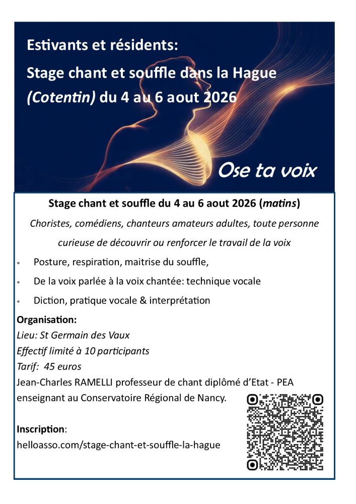 STAGE SOUFFLE & CHANT