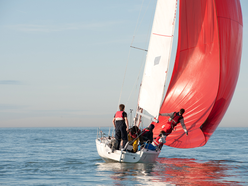 Balade nautique en voilier entre Touques et mer, Deauville - photo 2