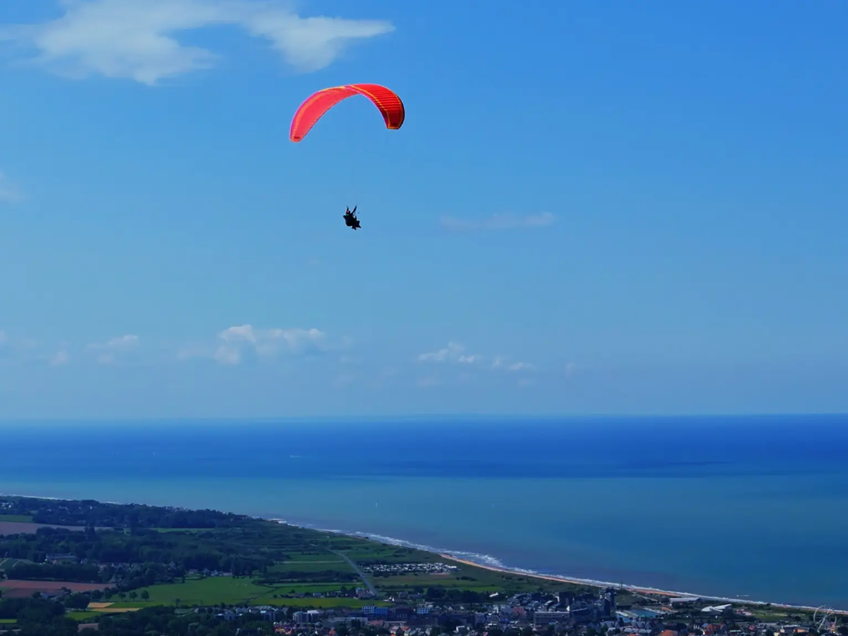 Baptême parapente sur la Côte de Nacre, Bernières-sur-Mer - photo 6