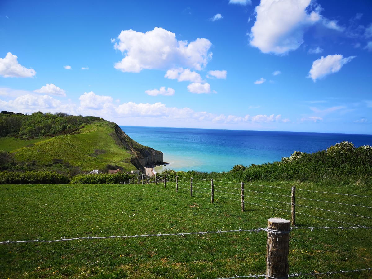 La Vélomaritime : Voie verte de Port-en-Bessin à Saint-Honorine-des-Pertes, Port-en-Bessin-Huppain - photo 4
