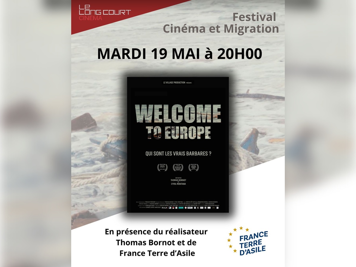 Ciné-renconte "Welcome to Europe" — visuel événement